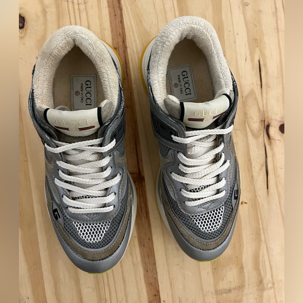 ITALY CUCCI SNEAKERS LEATHER - Picture 2 of 12